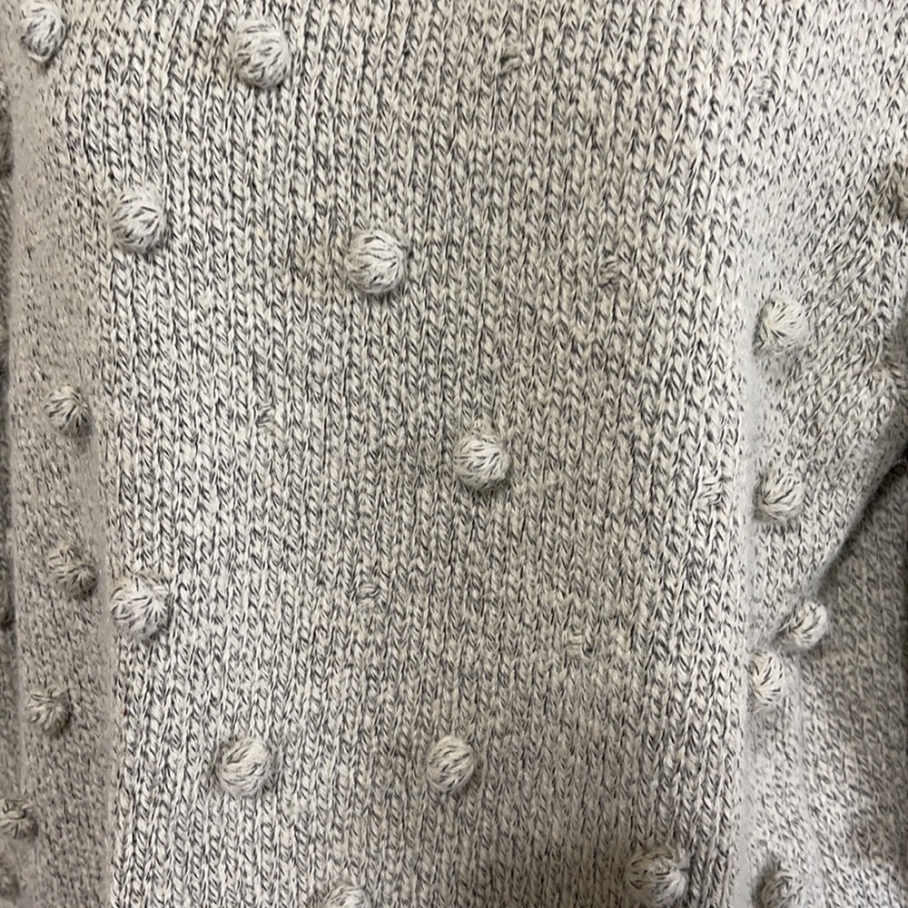 All:Row Grey Pom Pom Sweater Size S - Picture 4 of 10